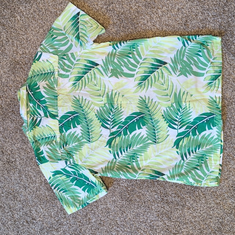 J&J palm tropical shirt sz12/large - Picture 4 of 4